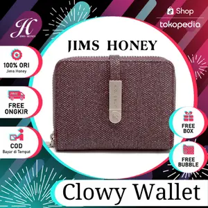 JIMS HONEY DOMPET KECIL WANITA CLOWY PLUS WALLET Kartu Kulit