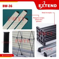 Gambar Extend Stand Display Banner Poster Event Jumbo Backwall Backdrop Indoor Spanduk Baliho Outdoor Portable 2.3x4.6 M BW-36 - 33 pengunci rangka dari Foyu Photo Kota Administrasi Jakarta Selatan 3 Tokopedia