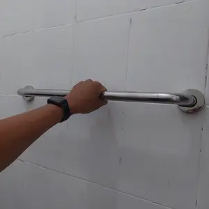 30/40/50/60cm Handle Kamar Mandi Pegangan Bathub Gagang Bar Kamar Mandi Toilet Bahan Stainless FS