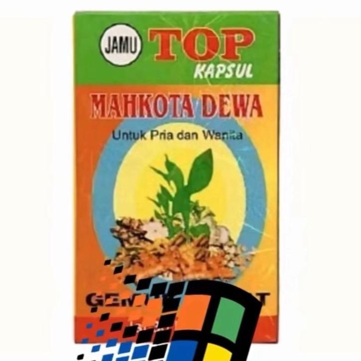 Mahkota dewa tea top 1 botol isi 30 kapsul - minuman teh - TikTok Shop ...