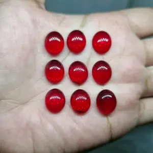 Batu merah siam dim 12mm (jual bijian)