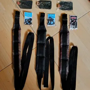 TALI SANDANG CAmo & hitam panjang 130 cm TALI SABUK Sekolah