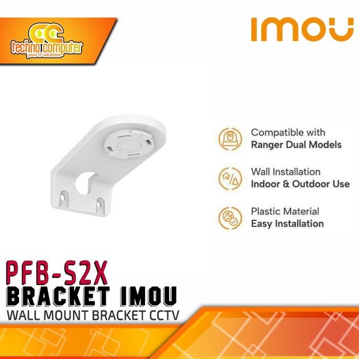 Gambar BRACKET CCTV CAMERA WALL MOUNT IMOU PFB-S2X dari Techno Computer Bali Kota Denpasar Tokopedia