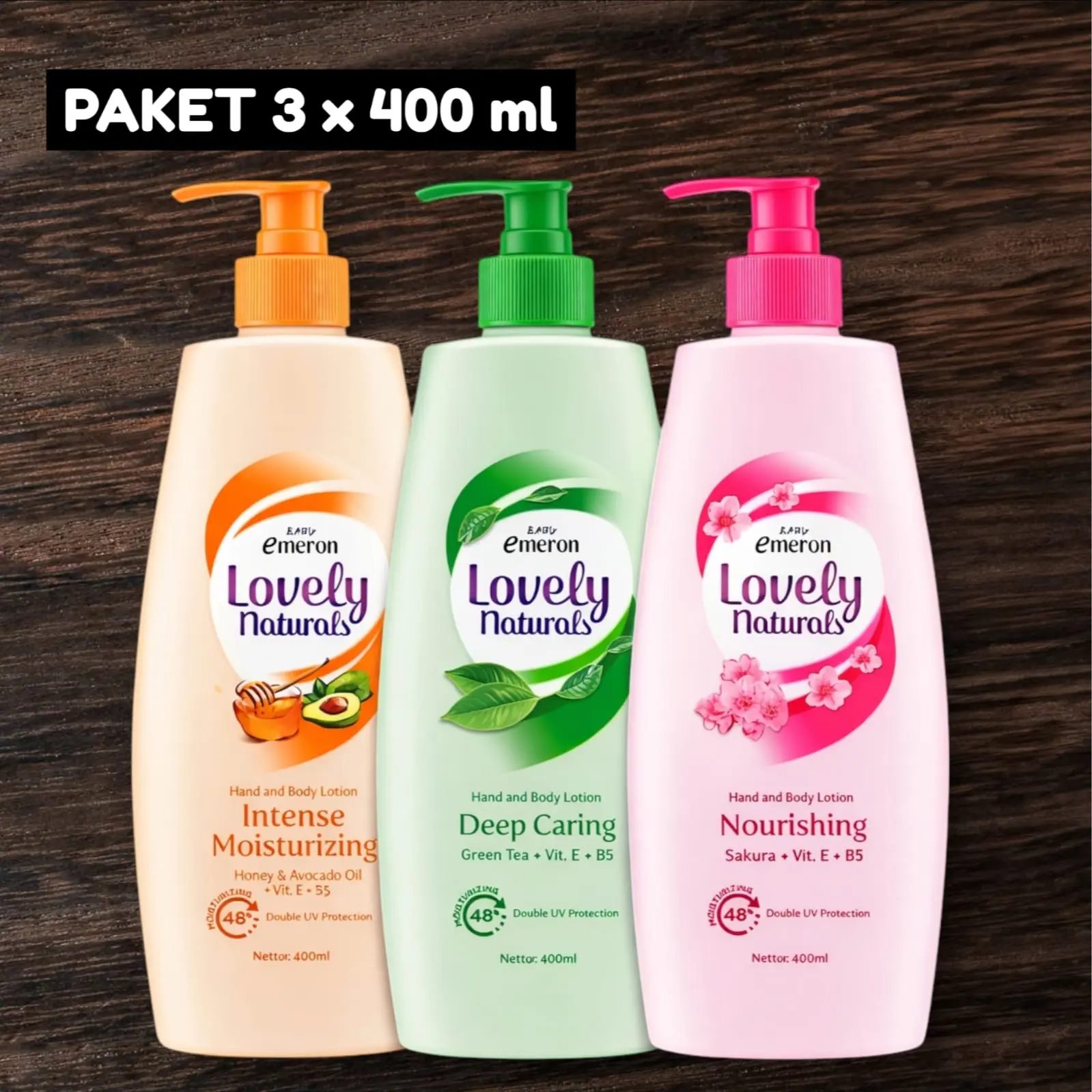 3 Pcs x 400ml