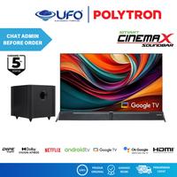 Gambar POLYTRON 50 INCH SMART GOOGLE TV 4K UHD PLD50BUG3058 dari UFO ELEKTRONIK SEMARANG Kota Semarang 1 Tokopedia