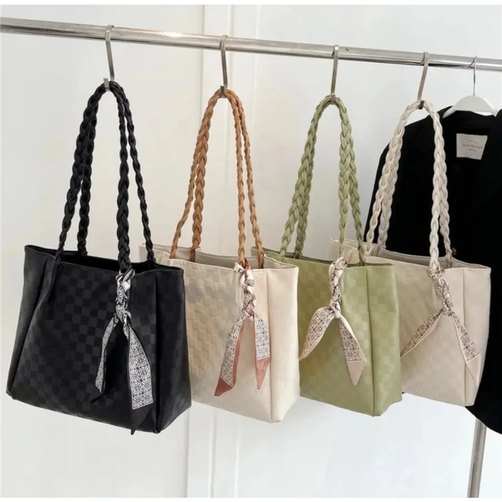 Tas Totebag Hira Free Syall / Pita Tas Bahu Wanita Viral Terbaik 2025