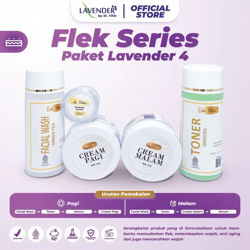 Paket Flek Series | Paket Flek | Skincare Flek | Flek | Lavender | Lavender Skincare 2