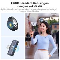 Gambar Hollyland Lark M2 Mic Wireless dengan Charging Case - Lightning dari Hollyland Indonesia Kota Administrasi Jakarta Pusat 4 Tokopedia