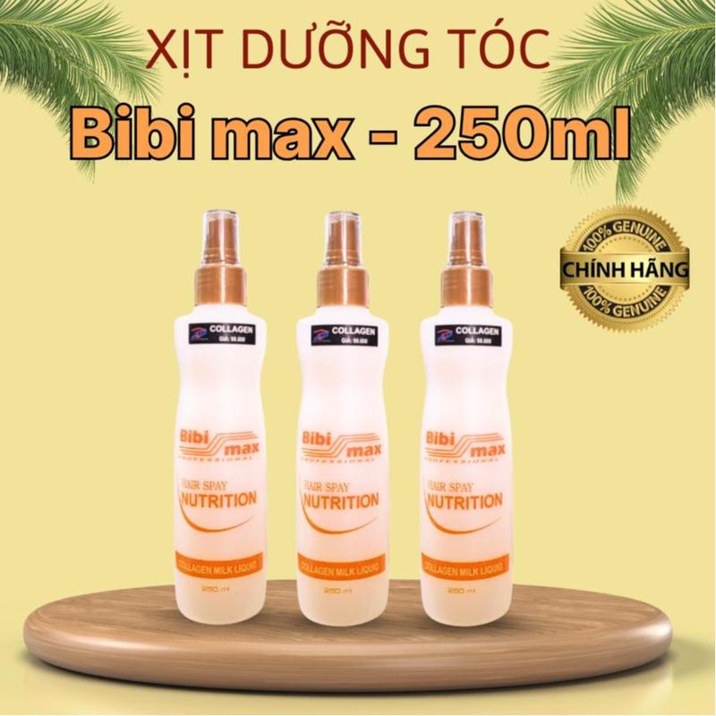 Xịt dưỡng tóc Bibi max siêu thơm 250ml - Dưỡng ẩm , bảo vệ tóc - TikTok ...