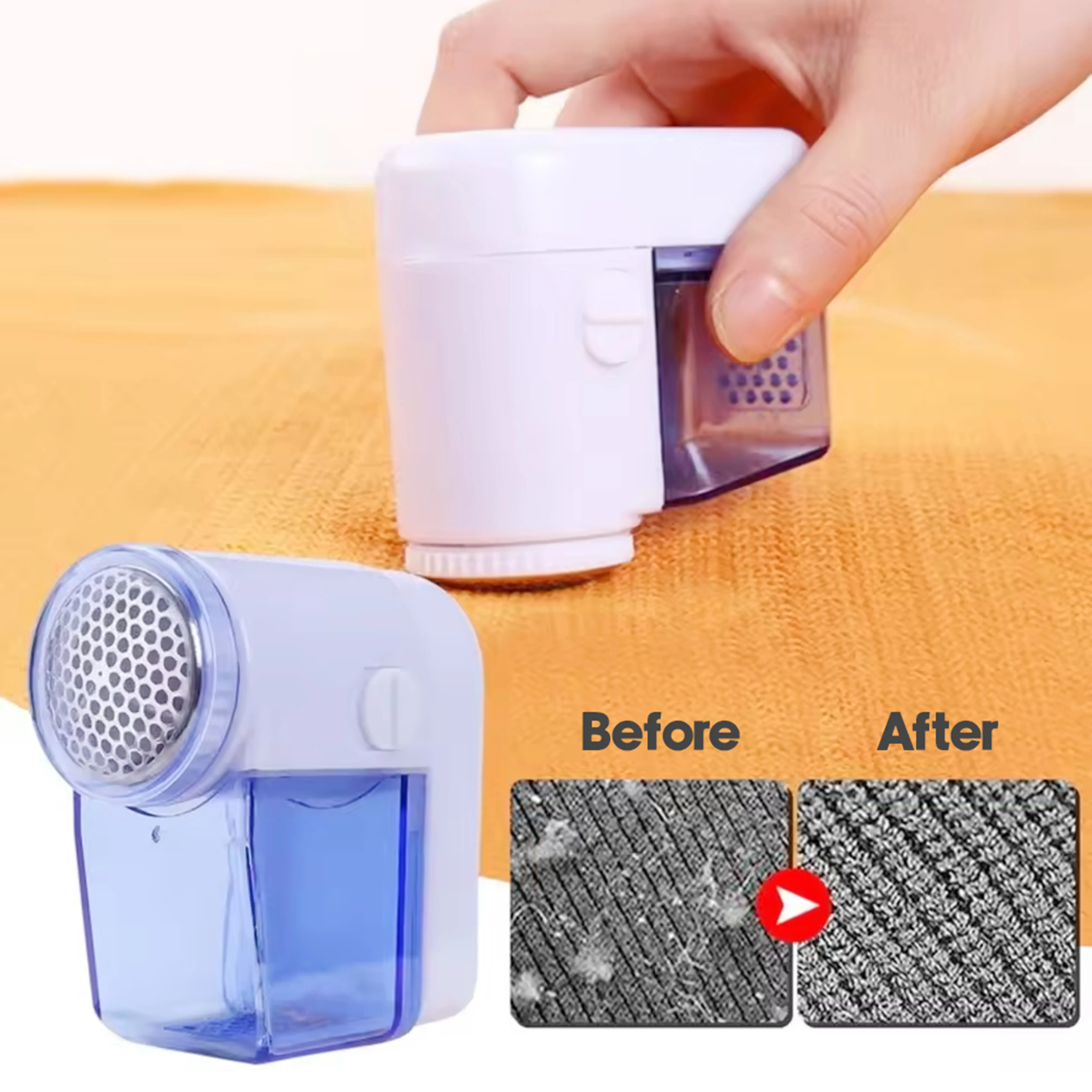 Alat Pencukur Bulu Benang Pakaian Elektrik Penghilang Serat Halus Baju Wool Cloth Shaver