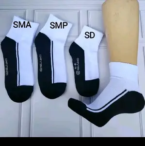 KAOS KAKI ANAK SEKOLAH SD SMP SMA 3  PASANG