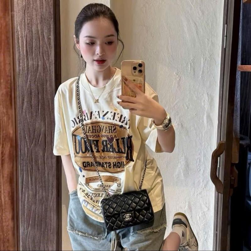 ( Mở bán ) áo phông nam nữ from rộng hình in 5d cotton co dãn 2c-ĐL 250gsm Cổ Tròn bo chun