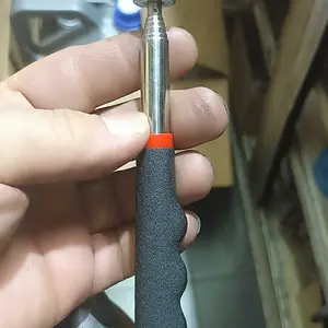 ALLEFIX Stick Magnetic Tongkat Pick Up Tool dengan Tambahan LED - Magnetic-8LB