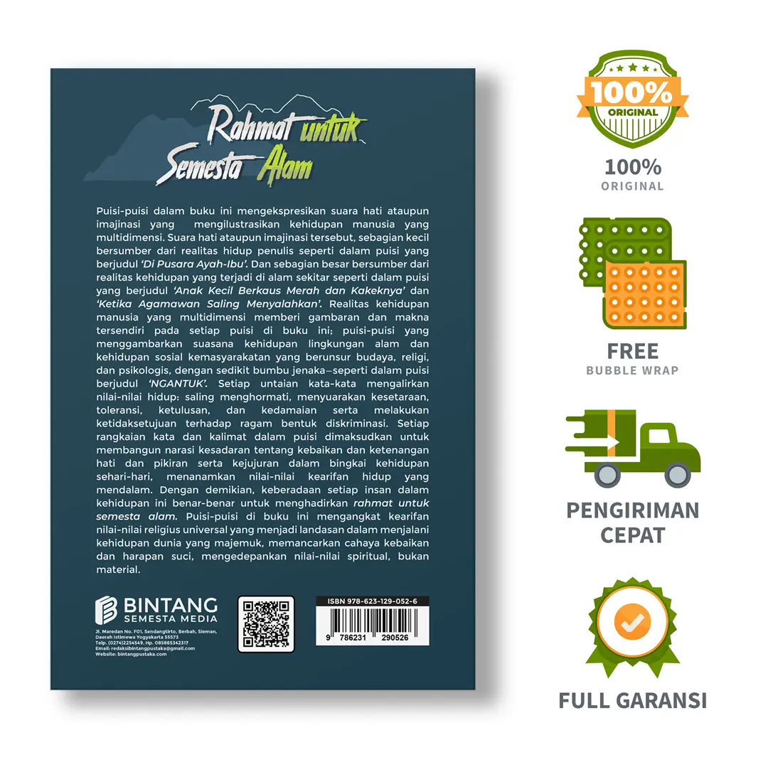 Kumpulan Puisi Rahmat untuk Semesta Alam - Dr. Sri Kuncoro Dibyo Sarjono Maskuri, M.Pd.