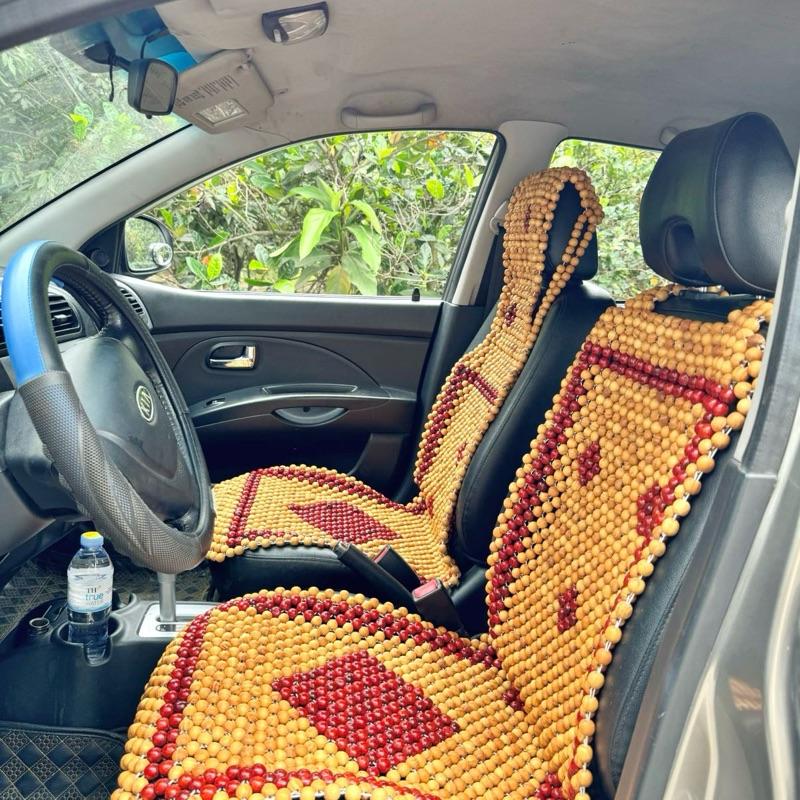  Lót Ghế Ô Tô Hạt Gỗ Thông Gỗ Pơ Mu Cao Cấp Đan Hoa Hàng Cao Cấp Cho Mọi Dòng Xe Ghế Xe Tựa Gối Tựa lưng  ô  tô  cute 