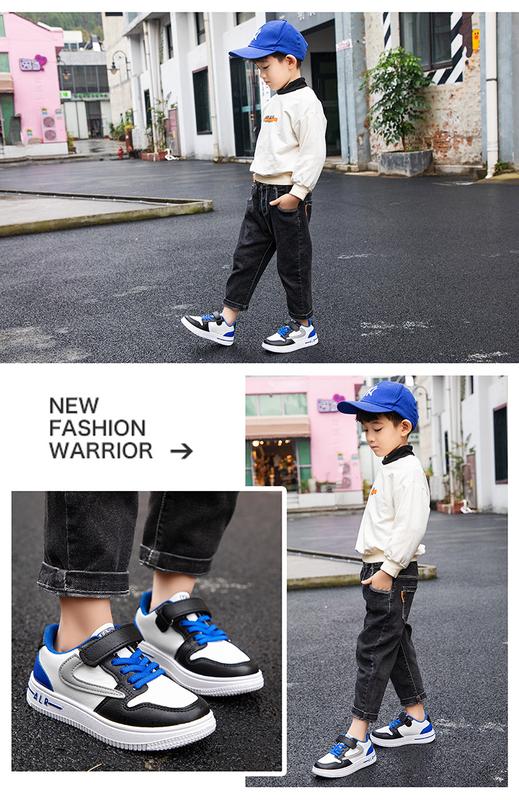 Product Introduction of Boys' Single Shoes 2024 Spring and Autumn New Middle and Big Children's Board Shoes Children's Sports Shoes Spring and Girls' Breathable Colored Board Shoes 15
