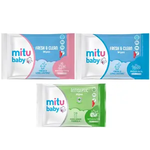 MITU BABY TISSUE BASAH 4 SHEETS WET WIPES NON ALCOHOL BAYI ANTISEPTIC REFRESHING CARE FRESH CLEAN BLOOMING CHERRY BLOSSOM BERRY CHANGING DIAPER PURIFIED WATER PERLENGKAPAN MANDI IBU ANAK TISU 4s 4 LEMBAR GOOD GRADE TISU BASAH BAYI