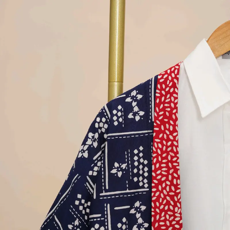 Kimono Batik A1145 Yuki Navy 1