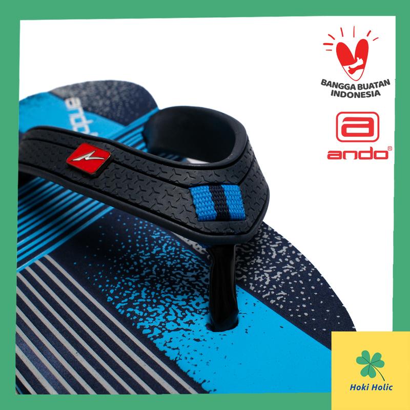 Sandal Pria Ando Original - Ando Blazer Non Slip Sendal Jepit 1