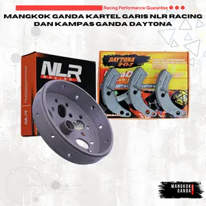 Mangkok Ganda NLR Kartel Garis Dan Kampas Ganda Daytona Semua Motor Matic