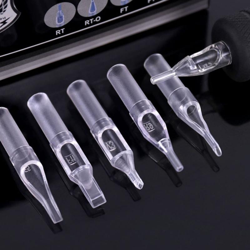 Dispotip tato RL / RS / RM - disposable Tip Tattoo isi 5 pcs - eceran per lembar dispo tip tatto - Tip Tato 1