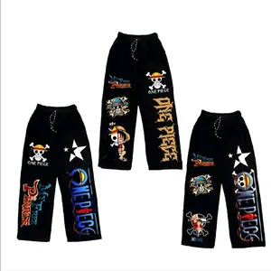 Celana Skena Anak Unisex Terbaru Motif One Piece dengan Desain Karakter Lucu dan Nyaman