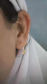 Product Review of Anting Emas Delvia Flower Gold 10K Semar Nusantara from a**a 1