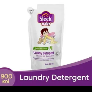 Sleek Detergent Laundry Sabun Cuci Pakaian bayi 900ml