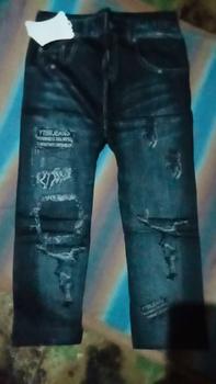 Product Review of Legging 7/8 ripped jeans/Legging fhashio/legging wanita Celana Nyaman from A**A m**a 1