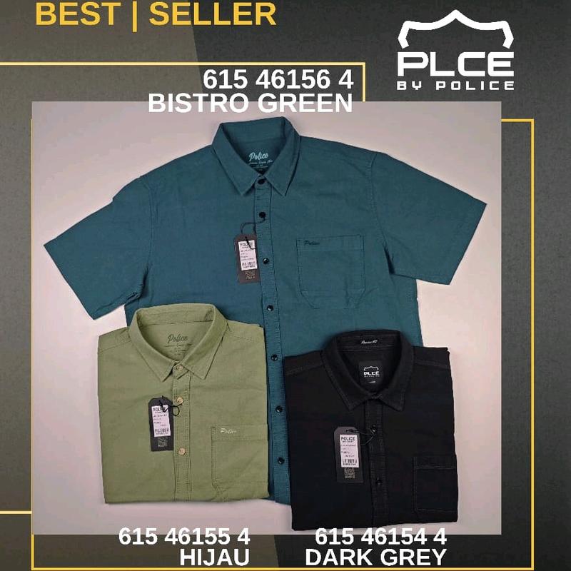 KEMEJA PENDEK POLICE // ORIGINAL BRAND POLICE Pria 1