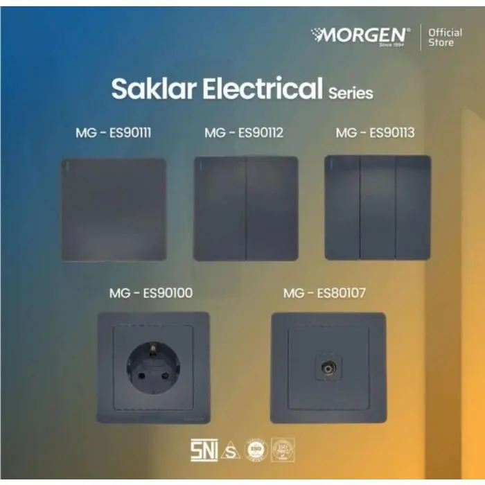 Saklar Engkel MORGEN IB Saklar Tunggal MORGEN IB - MGES-90111 3