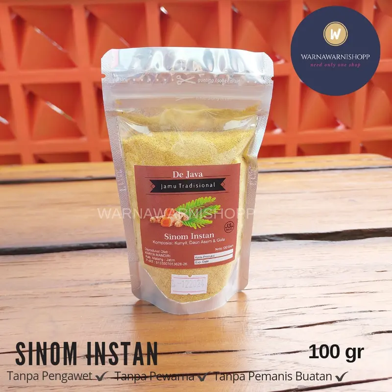 Minuman Sari Jahe Merah Instan Beras Kencur Temulawak Kunyit Asam Sinom Kunci Sirih Kunyit Putih 100 gr Organik Air 4