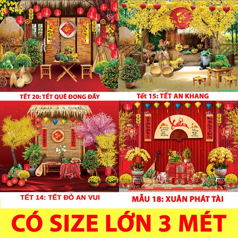 PHỤ KIỆN TRANG TRÍ TẾT 2026 Phông nền Decor tết Bính Ngọ 2026 Tranh vải tết 2026 mừng xuân Bính Ngọ Decor trang trí tết nguyên đán trang trí tết cho trường học lớp mầm non trang trí tết cho quán cà phê quán ăn