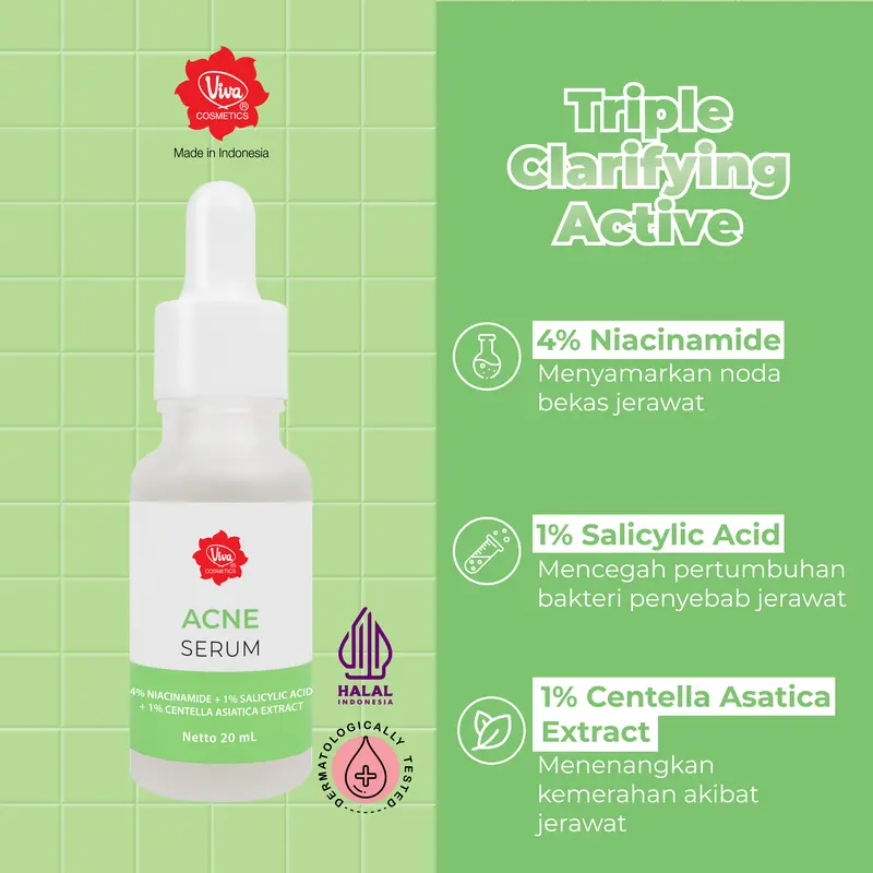 [DOKTIF APPROVED] Paket Viva Serum Mencerahkan with Viva Whitening Cream 3