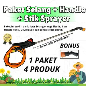 PAKET SPRAYER ELEKTRIK/PAKET SELANG SPRAYER/HANDLE SPRAYER/STIK SPRAYER BONUS Nozzle Pipa