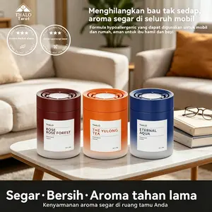 Parfum Mobil Aroma Herbal Alami 2026 Terbaru Tahan Lama 3 Bulan Penghilang Bau Keringat Dan Bau Lembap Hypoallergenic Tidak Menyebabkan Alergi 180g Cocok Untuk Mobil Rumah Dan Tempat Kerja COD