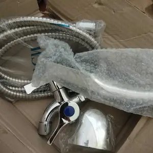 4 IN 1 PAKET SHOWER KOMPLIT - Kran Cabang  300 LUBANG AIR LEMBUT | SET KRAN MANDI + SHOWER HEAD + SELANG, ANTI BOCOR & TEKANAN KUAT, PEMASANGAN MUDAH