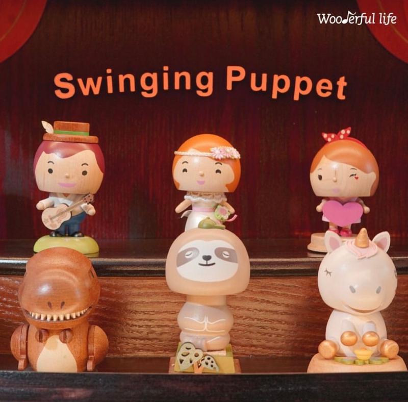 BOBBLE HEAD WOODEN HANDMADE HIASAN KAYU WOODERFUL LIFE 4
