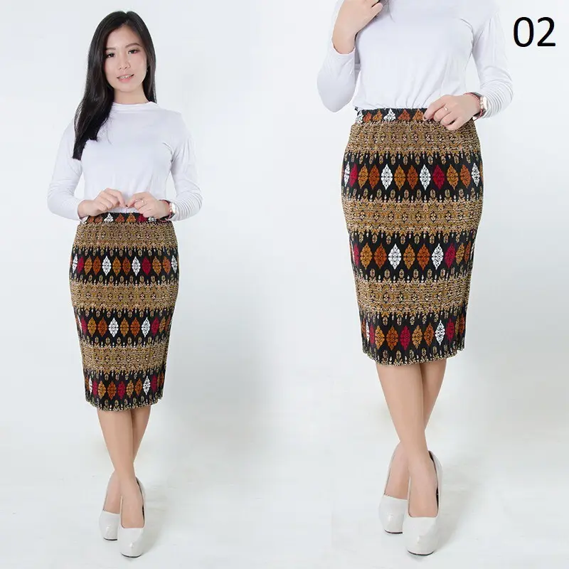 PROMO !!! Rok Plisket Pendek Batik Bawahan Kebaya 4 Pilihan Motif 4