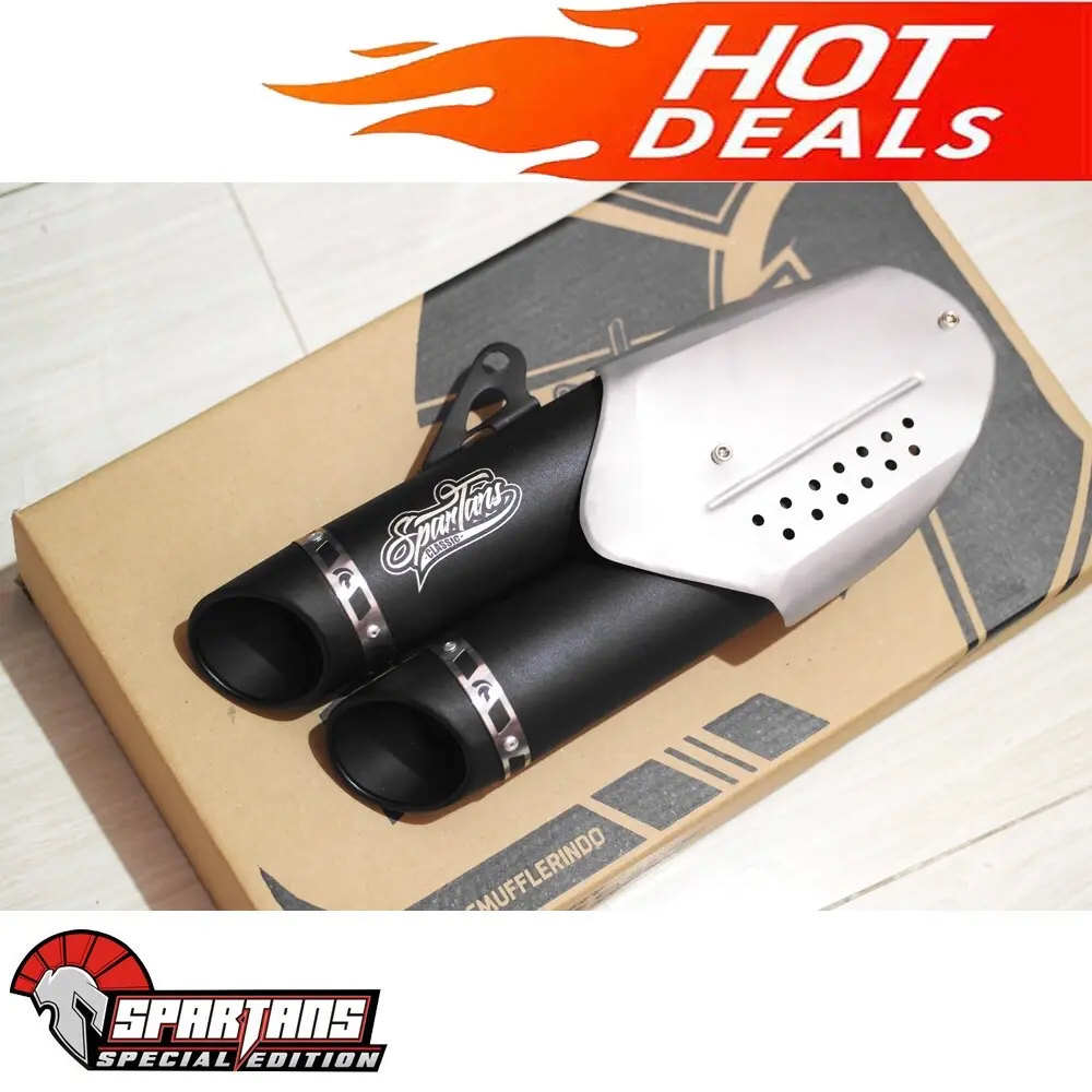 Double Exhaust Original Spartans Konsep Triumph