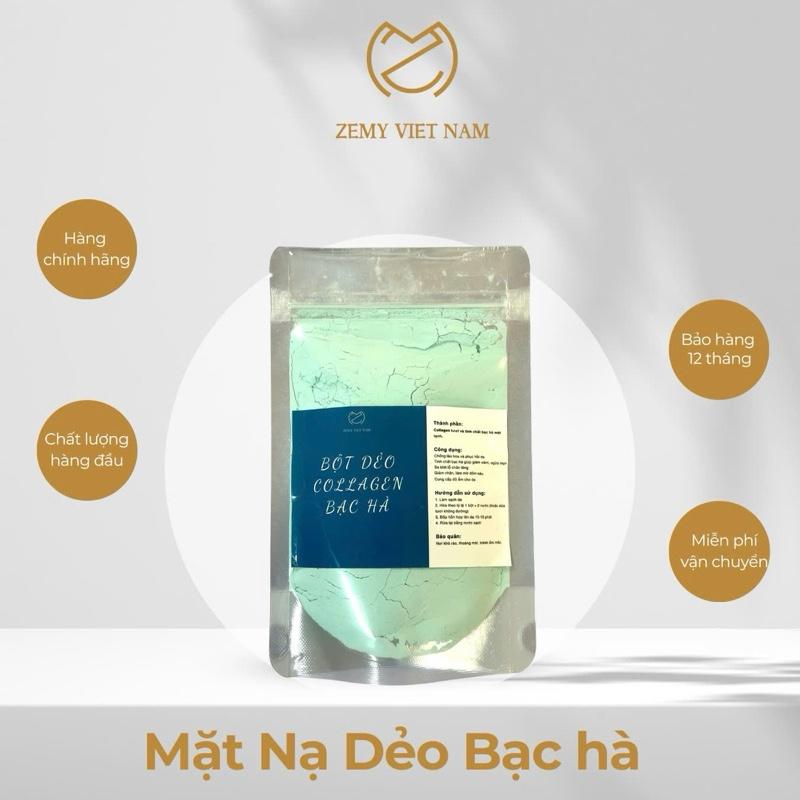 Mặt Nạ Dẻo Bạc Hà Zemy Skincare Mask mat nanhauthaicuu