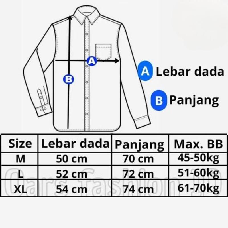 Product Introduction of Kemeja Pria Lengan Panjang Polos Baju Casual Slimfit Hitam Kerah Cowok Formal Basic 0