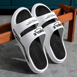 Inaso Sendal Pria Slop Slide Karet Korean Sandal Jelly Selop Rumah Slipper Anti Slip Terbaru Kekinian HSN175