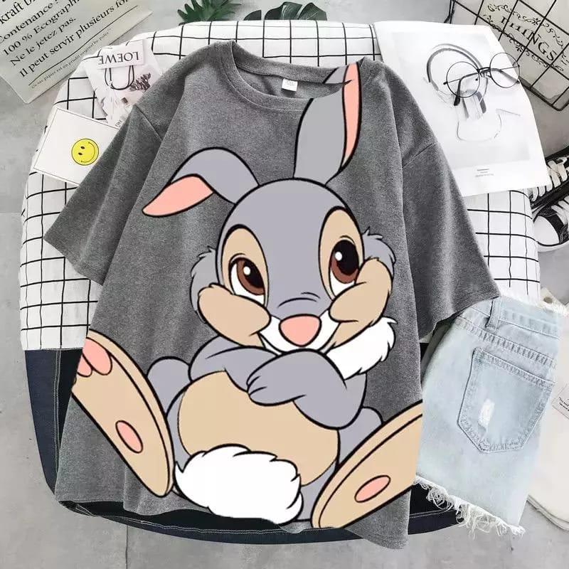 KUKAMI GROSIR - KAOS OVERSIZE JUMBO RABBIT 2
