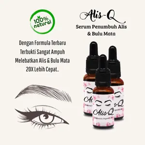 [ PROMO ] Alis-Q Serum Penumbuh Alis & Bulu Mata - Melebatkan & Menebalkan Alis dan Bulu Mata Secara Alami Serta Aman