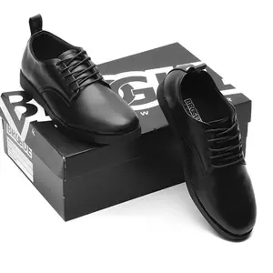 Sepatu pantofel hitam pria cowok laki buat kerja kantor kuliah wisuda guru pns ukuran 39 40 41 42 43 44 C1