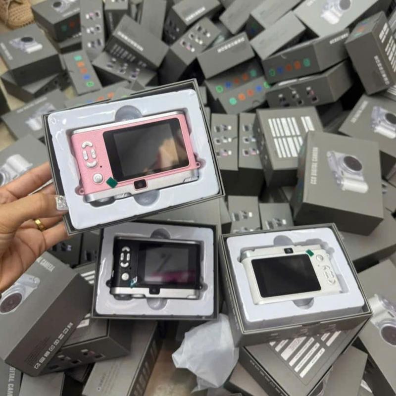 Máy Ảnh Mini 512G CCD Kỹ Thuật Số 4K Retro Thời Trang Chụp Ảnh Quay Phim Chơi Game Phù Hợp Du Lịch Học Sinh