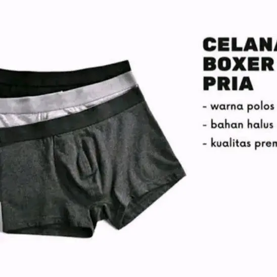 ISI 7PCS CELANA DALAM BOXSER PRIA DEWASA BHAN KATUN SEPANDEX KARET MOTIP RANDOM BERKUALITAS KUALITAS LEMBUT NYAMAN DIPAKW Boxer Cowok Pendek Motif 3