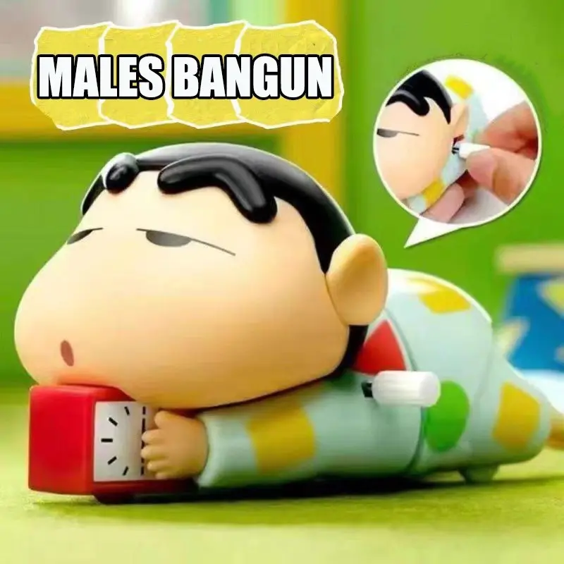 CRAWLING CLOCKWORK TOY MAINAN CRAYON SHINCHAN DYNAMIC LIFE BISA GERAK MAINAN ORNAMEN SHINCHAN MAINAN 3