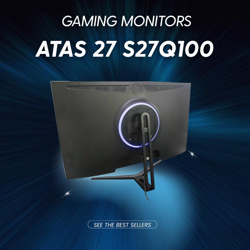 Màn hình máy tính 27 inch 2K ATAS 27 S27Q100 - Tần số quét 100HZ - Tấm nền IPS…